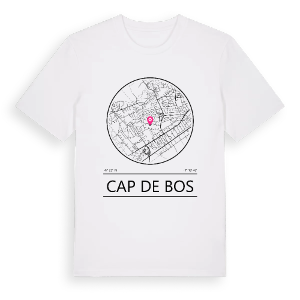 Cap de Bos t-shirt – ekologisk bomull t-shirt från Pinshirt