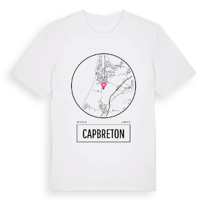 Capbreton t-shirt – ekologisk bomull t-shirt från Pinshirt