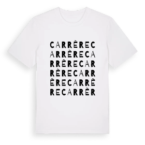 Carrère ordlek t-shirt – ekologisk bomull t-shirt från Pinshirt