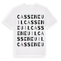 Casseneuil ordlek t-shirt