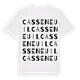 Casseneuil ordlek t-shirt