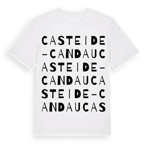 Casteide-Candau ordlek t-shirt – ekologisk bomull t-shirt från Pinshirt