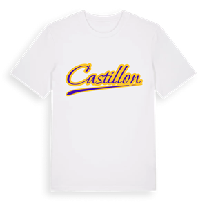 Castillon baseball t-shirt – ekologisk bomull t-shirt från Pinshirt