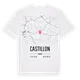 Castillon karta t-shirt