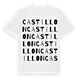 Castillon ordlek t-shirt