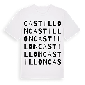 Castillon ordlek t-shirt – ekologisk bomull t-shirt från Pinshirt