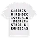 Castres-Gironde ordlek t-shirt