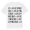 Caubeyres ordlek t-shirt
