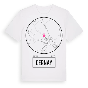 Cernay t-shirt – ekologisk bomull t-shirt från Pinshirt
