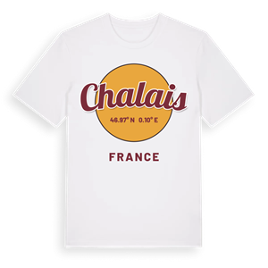 Chalais cirkel t-shirt – ekologisk bomull t-shirt från Pinshirt