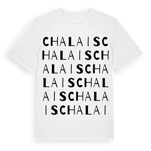 Chalais ordlek t-shirt – ekologisk bomull t-shirt från Pinshirt