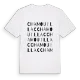 Chamouillac ordlek t-shirt