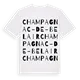 Champagnac-de-Belair ordlek t-shirt