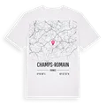 Champs-Romain karta t-shirt