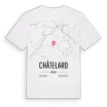 Châtelard karta t-shirt