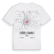 Châtellerault karta t-shirt
