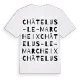 Châtelus-le-Marcheix ordlek t-shirt