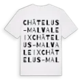 Châtelus-Malvaleix ordlek t-shirt