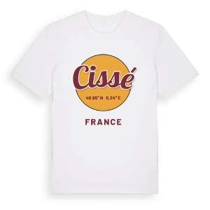 Cissé cirkel t-shirt – ekologisk bomull t-shirt från Pinshirt