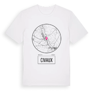 Civaux t-shirt – ekologisk bomull t-shirt från Pinshirt