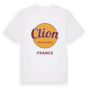 Clion cirkel t-shirt – ekologisk bomull t-shirt från Pinshirt