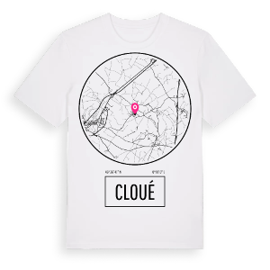 Cloué t-shirt – ekologisk bomull t-shirt från Pinshirt