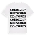 Condezaygues ordlek t-shirt