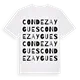 Condezaygues ordlek t-shirt