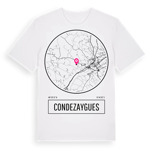 Condezaygues t-shirt – ekologisk bomull t-shirt från Pinshirt
