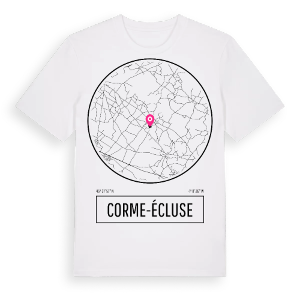 Corme-Écluse t-shirt – ekologisk bomull t-shirt från Pinshirt
