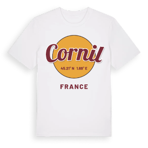 Cornil cirkel t-shirt – ekologisk bomull t-shirt från Pinshirt