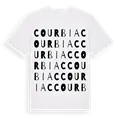 Courbiac ordlek t-shirt