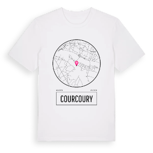 Courcoury t-shirt – ekologisk bomull t-shirt från Pinshirt