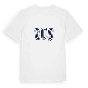 Cuq college t-shirt – ekologisk bomull t-shirt från Pinshirt