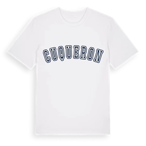 Cuqueron college t-shirt – ekologisk bomull t-shirt från Pinshirt