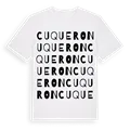 Cuqueron ordlek t-shirt