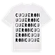 Cuqueron ordlek t-shirt