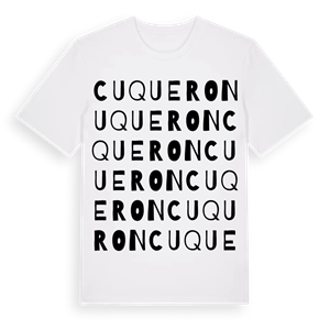 Cuqueron ordlek t-shirt – ekologisk bomull t-shirt från Pinshirt