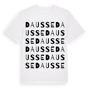 Dausse ordlek t-shirt – ekologisk bomull t-shirt från Pinshirt