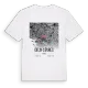 Deux-Sèvres karta t-shirt
