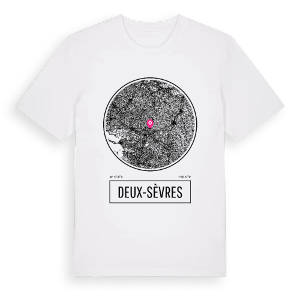 Deux-Sèvres t-shirt – ekologisk bomull t-shirt från Pinshirt