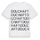 Douchapt ordlek t-shirt