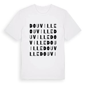 Douville ordlek t-shirt – ekologisk bomull t-shirt från Pinshirt