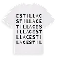 Estillac ordlek t-shirt