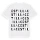 Estillac ordlek t-shirt