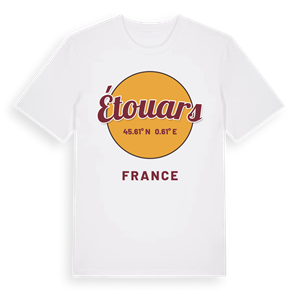 Étouars cirkel t-shirt – ekologisk bomull t-shirt från Pinshirt