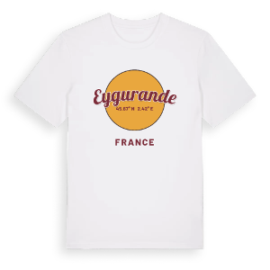 Eygurande cirkel t-shirt – ekologisk bomull t-shirt från Pinshirt