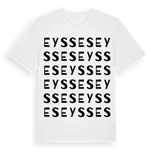 Eysses ordlek t-shirt – ekologisk bomull t-shirt från Pinshirt
