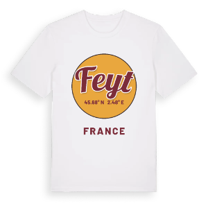 Feyt cirkel t-shirt – ekologisk bomull t-shirt från Pinshirt
