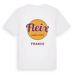 Fleix cirkel t-shirt – ekologisk bomull t-shirt från Pinshirt
